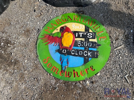 Margaritaville Metal Sign