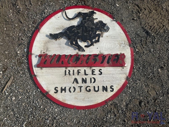 Winchester Metal Sign