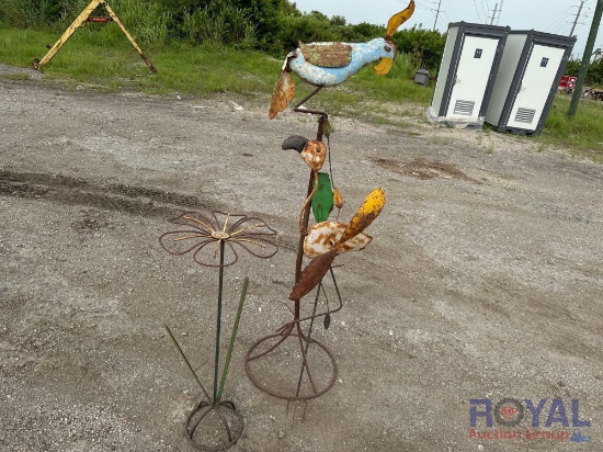 Metal Yard Art