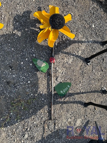 Sunflower Metal Artwork