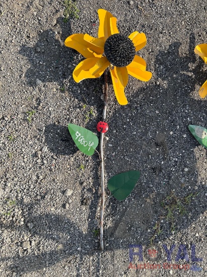 Sunflower Metal Artwork