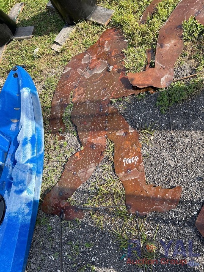 Bigfoot Metal Stand Up Sign