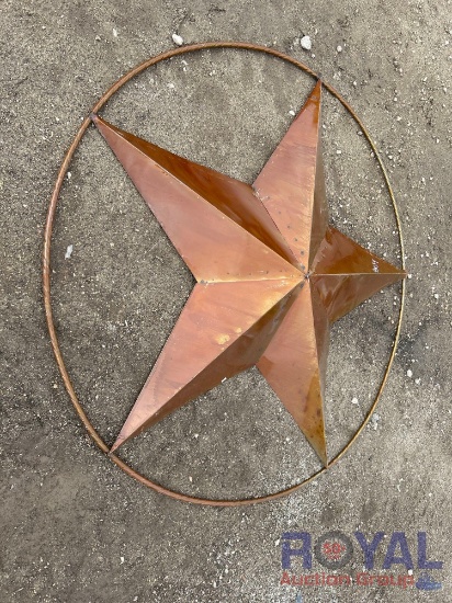 6ft Metal Star Sign