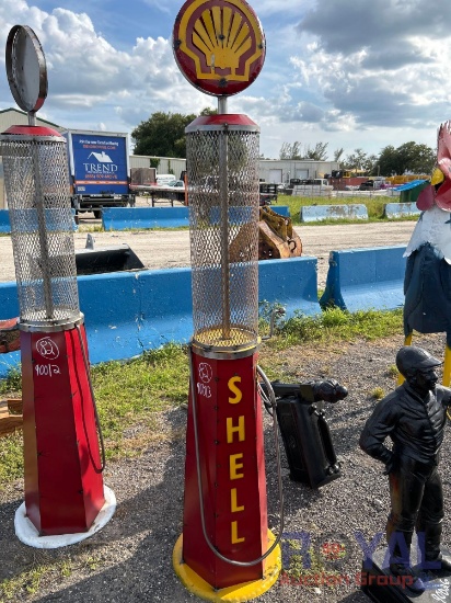 Shell Decorative Fuel Pump