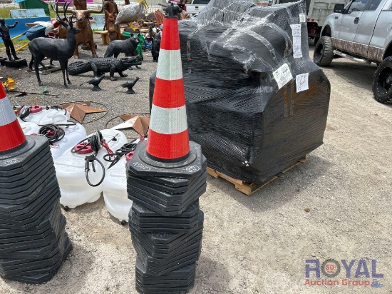 25 Reflective Traffic Cones