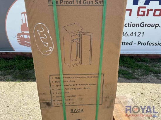 2024 Fireproof 14 Gun Safe