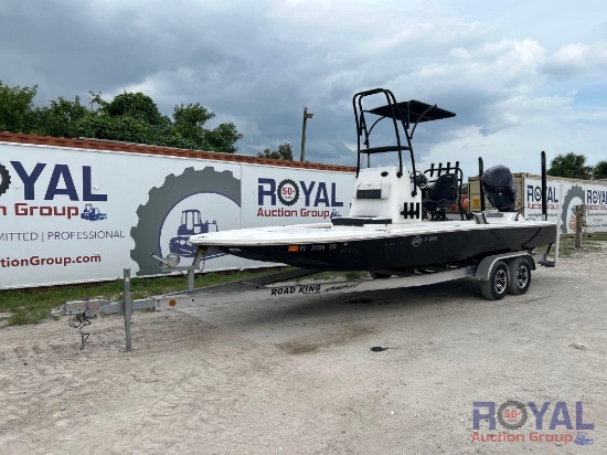 2022 Tidewater 25TPC 25ft Boat 2022 Road King T/A Trailer