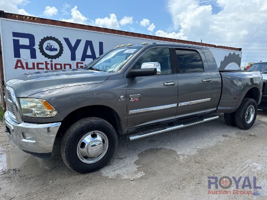 2011 Dodge Ram 3500 Mega Cab Dually Laramie 4x4 Pickup Truck