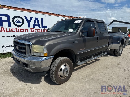 2003 Ford F-350 4x4 Crew Cab Pickup Truck