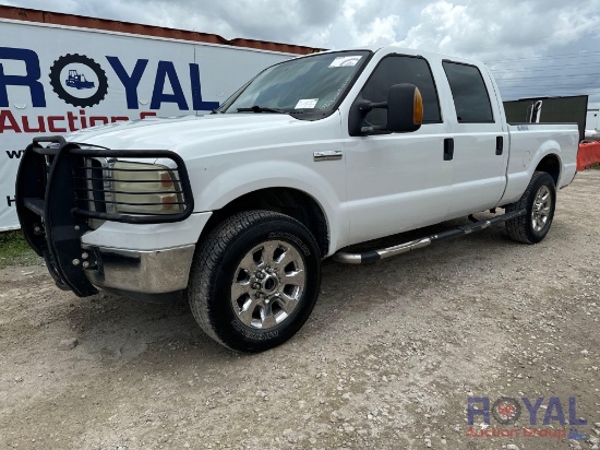 2007 Ford F-250 4x4 Crew Cab Pickup Truck