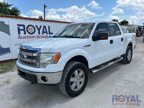 2014 Ford F-150 4x4 Crew Cab Pickup Truck
