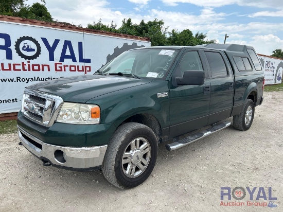 2008 Ford F-150 4x4 Crew Cab Pickup Truck