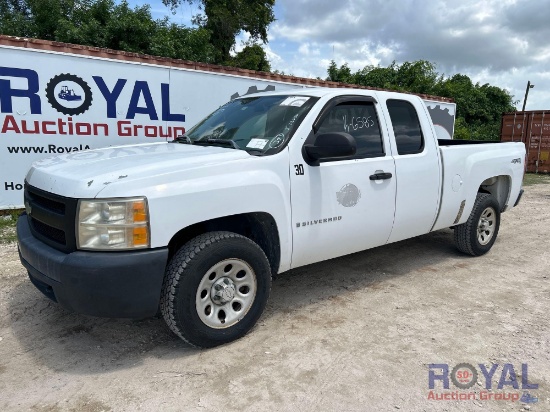 2007 Chevrolet Silverado 1500 4x4 Ext. Cab Pickup Truck