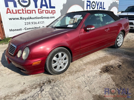 2003 Mercedes-Benz CLK Convertible Coupe