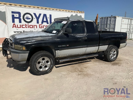 2001 Dodge Ram 1500 SLT Laramie 4X4 Extended Cab Pickup Truck