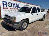 2005 Chevrolet Silverado 1500 4x4 Ext. Cab Pickup Truck