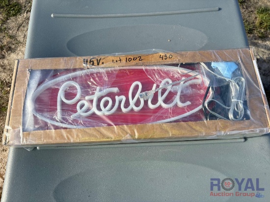 Peterbilt Neon Sign