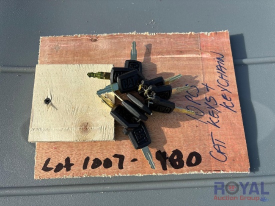 10 Caterpillar Equipment Keys