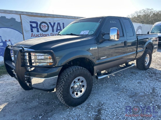 2007 Ford F-250 4x4 Ext. Cab Pickup Truck