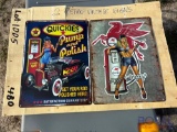 2 Retro Vintage Signs