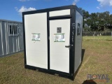 2024 AllMetal K2215 7ft x 5ft Portable Restroom