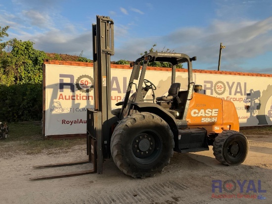 2018 Case 586H 6000LB 4x4 Rough Terrain Forklift