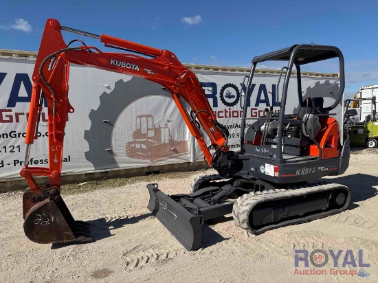 2013 Kubota KX91-3S2 Mini Excavator