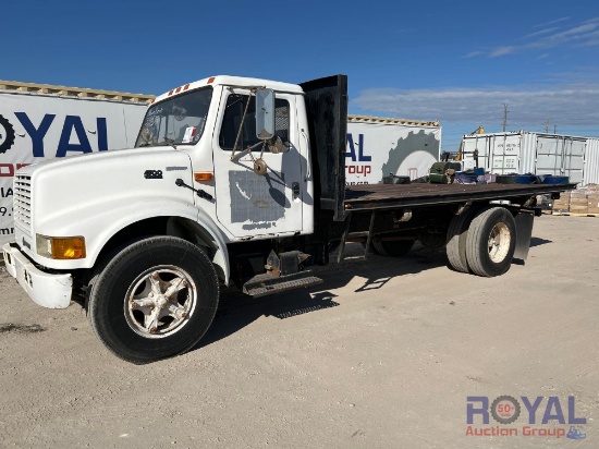 1992 International 4700 18FT Flatbed Truck