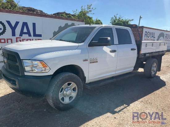 2016 Dodge Ram 2500 Heavy Duty 4x4 Crew Cab Flatbed Truck