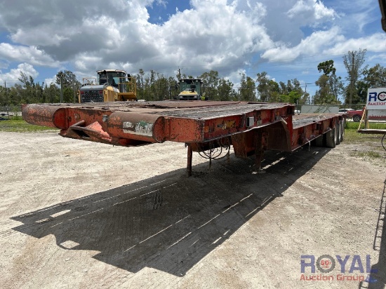 1979 Tech Tri-Axle 41ft Step Deck Trailer