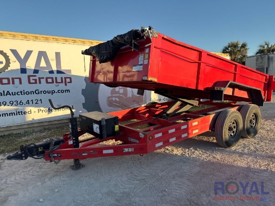 2022 Steel Point D714H 14ft 10,000LB T/A Dump Trailer