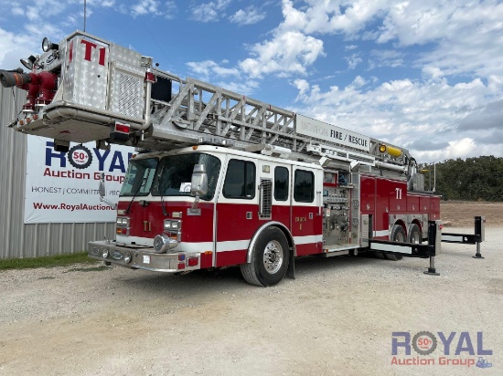 1999 E-One 100FT Quint Ladder Fire Truck