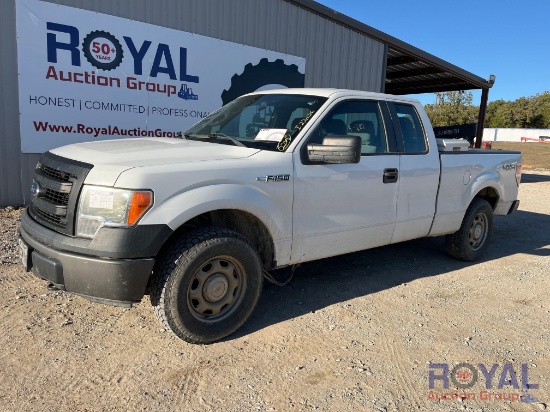 2013 Ford F150 4x4 Extended Cab Pickup Truck