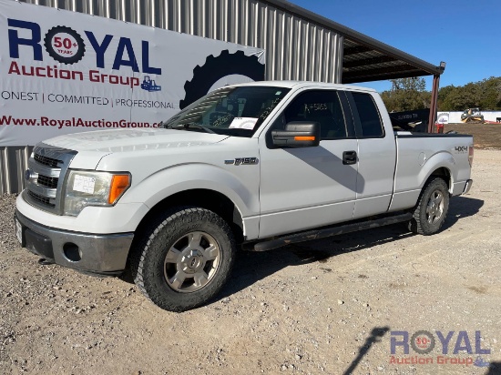 2013 Ford F150 XLT 4x4 Extended Cab Pickup Truck