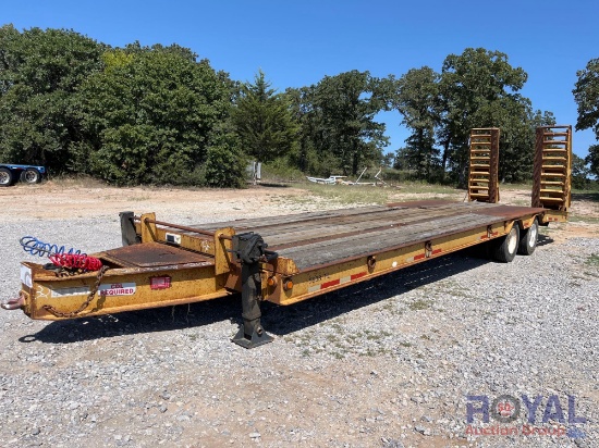 2006 Belshe T10 T/A 32FT Tagalong Equipment Trailer