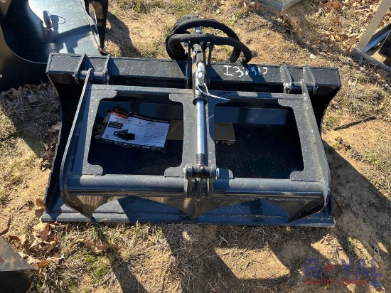 2024 Wolverine MSG-11-44W Hydraulic 44in Stump Grapple Mini Skid Steer Attachment