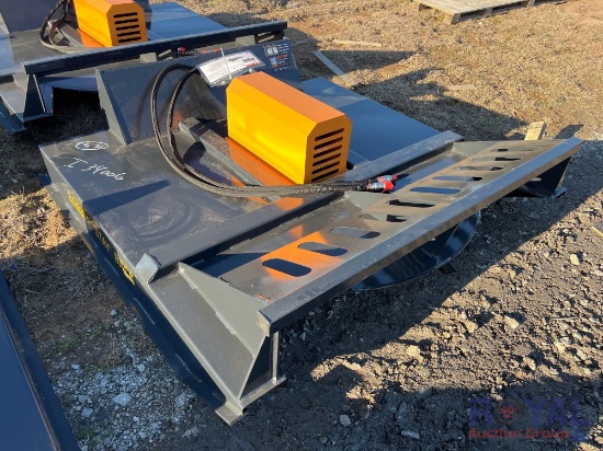 2024 Wolverine BC-13-72W 72in Hydraulic Brush Cutter Skid Steer Attachment
