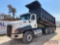 2015 Caterpillar CT660 Ox Bodies 17FT 20Yd Tri-Axle Dump Truck