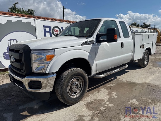 2016 Ford F-250 4x4 Extended Cab Reading Service Truck