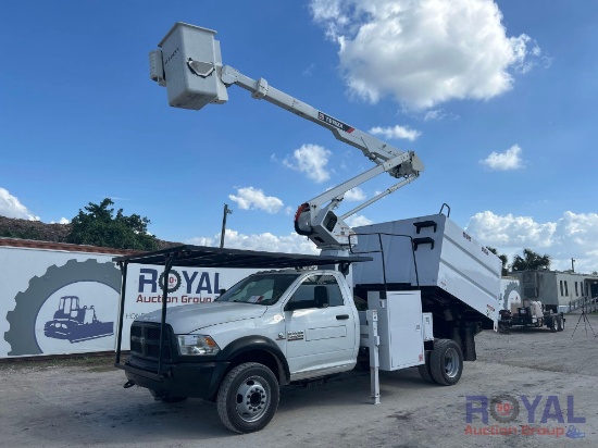 2014 Ram 5500 4x4 Terex Hi-Ranger LT-40 40ft Forestry Bucket Truck