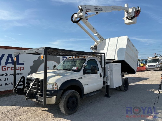 2006 Ford F-550 4x4 Altec AT37-G 37ft Insulated Bucket Truck