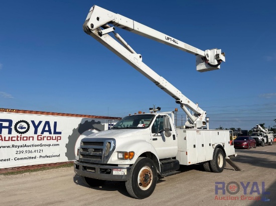 2008 Ford F-750 LiftAll LAN-51-2E 51ft Insulated Bucket Truck