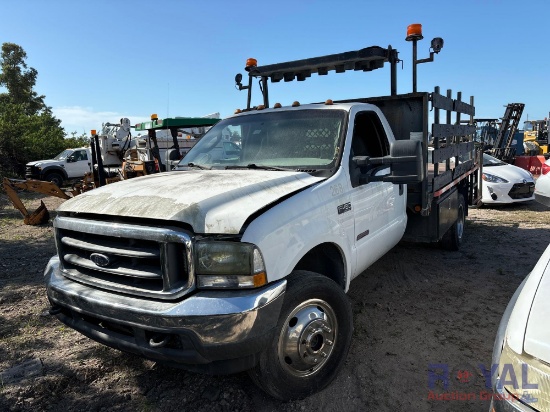 2004 Ford F-450 12ft Flatbed Truck