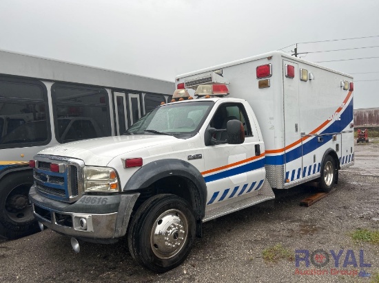 2007 Ford F450 Ambulance Truck