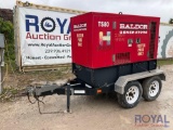 2013 Triton Baldor TS80 81KVA Towable 3-Phase T/A Diesel Generator