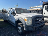 2016 Ford F550 Palfinger PSC 3216 16ft Crane Service Truck
