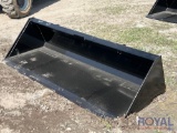 2024 Swict 84 Inch Skid Steer Bucket Attachment