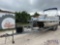 2004 18FT Fisher Pontoon Boat with T/A Boat Trailer