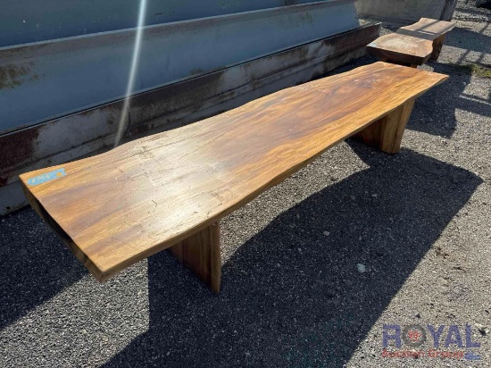 Wood Bench