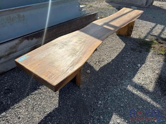 Wood Bench